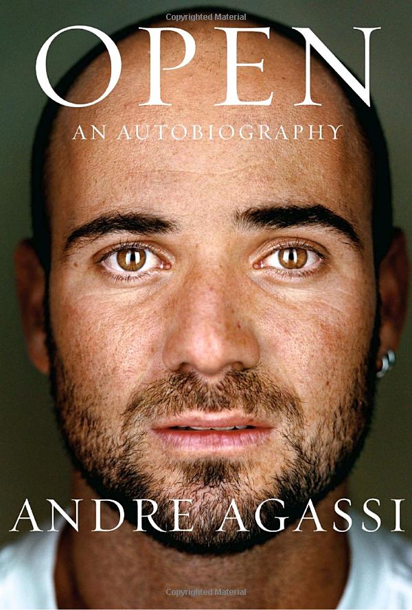 andre Agassi book open best tennis book