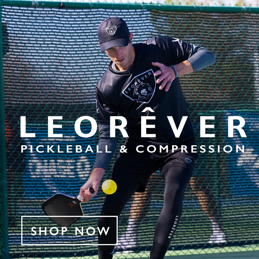 leorêver.com Pickleball & award winning compression and on-court apparel
