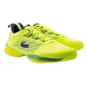 Mens Lacoste AG LT23 Ultra Textile Tennis Shoes Daniil Medvedev Yellow 2lets go tennis