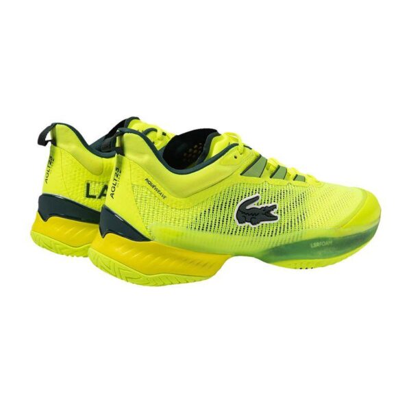 Mens Lacoste AG LT23 Ultra Textile Tennis Shoes Daniil Medvedev Yellow 4lets go tennis