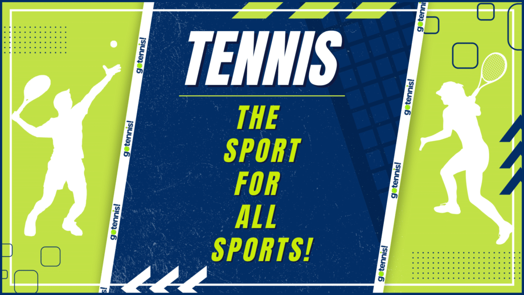The Sport For All Sports white with border