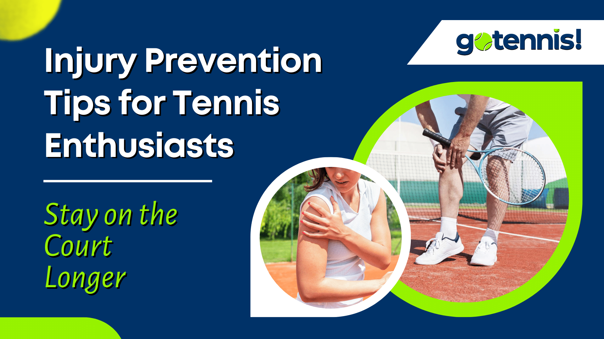 Tennis injury prevention stretches for Tennis Enthusiasts: “Stay on the Court Longer”